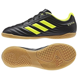 Buty halowe adidas Copa 19.4 In Jr D98095 czarne czarne