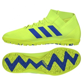 Buty piłkarskie adidas Nemeziz 18.3 Tf M BB9465 żółte żółte