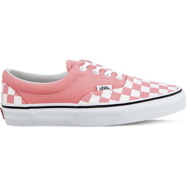 Vans Era Vox Checkerboard Strawberry białe różowe
