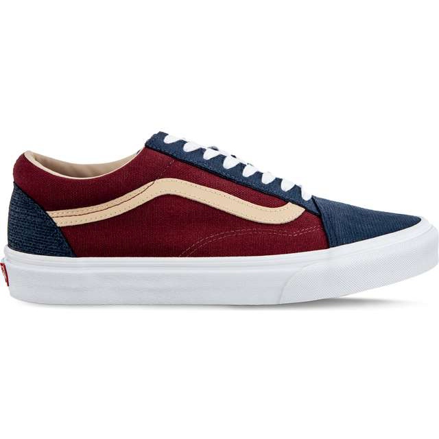 Vans Old Skool Vmn Textured Suede Sailor Blue Port wielokolorowe