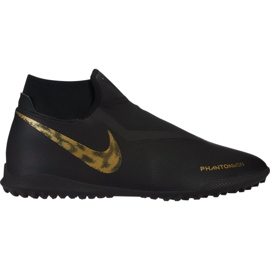 Buty piłkarskie Nike Phantom Vsn Academy Df Tf M AO3269-077 czarne czarne
