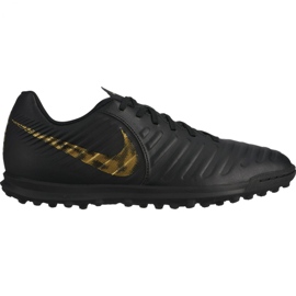 Buty piłkarskie Nike Tiempo Legend X 7 Club Tf M AH7248-077 czarne czarne
