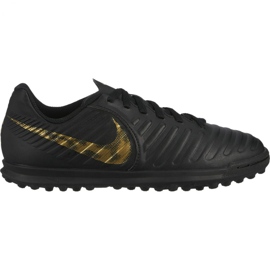 Buty piłkarskie Nike Tiempo Legend 7 Club Tf Jr AH7261-077 wielokolorowe czarne
