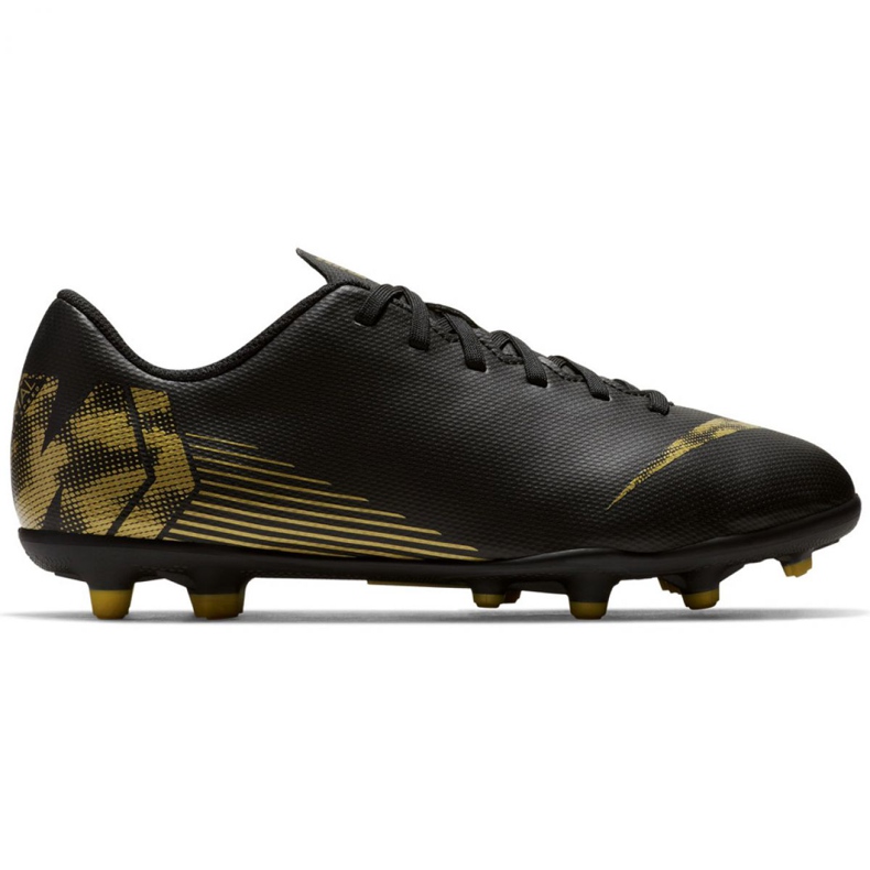 Buty piłkarskie Nike Mercurial Vapor 12 Club Mg Jr AH7350-077 wielokolorowe czarne