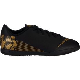 Buty halowe Nike Mercurial Vapor X 12 Club Ic Jr AH7354-077 czarne czarne