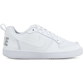 Nike Court Borough Low 100 White White White białe