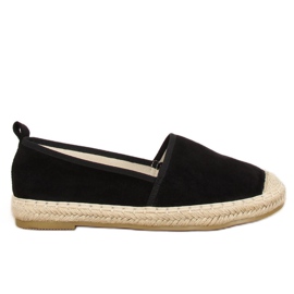 Espadryle damskie czarne A615-ESP-1 Black