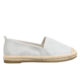 Espadryle damskie szare A615-ESP-1 Grey