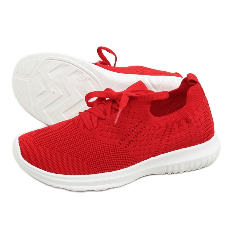 Buty sportowe czerwony LX-9837 Red czerwone