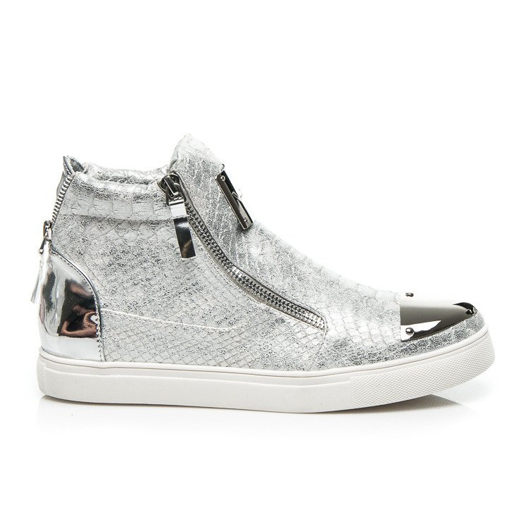 Vices Trampki Damskie Snake Print szare