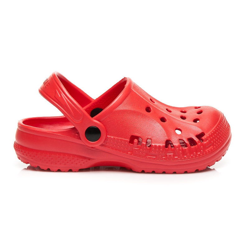 Wygodne Klapki czerwone