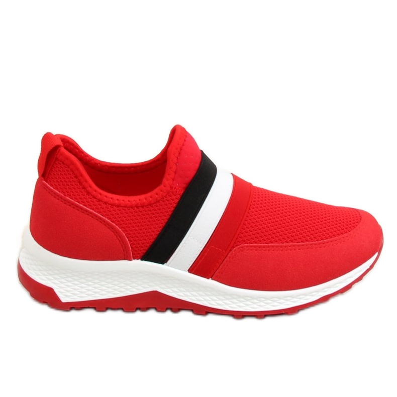 Buty sportowe czerwone X-9763 B.RED