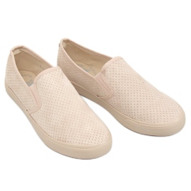 Trampki slip-on beżowe G-92 Beige beżowy