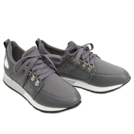 Buty sportowe szare R-385 Grey