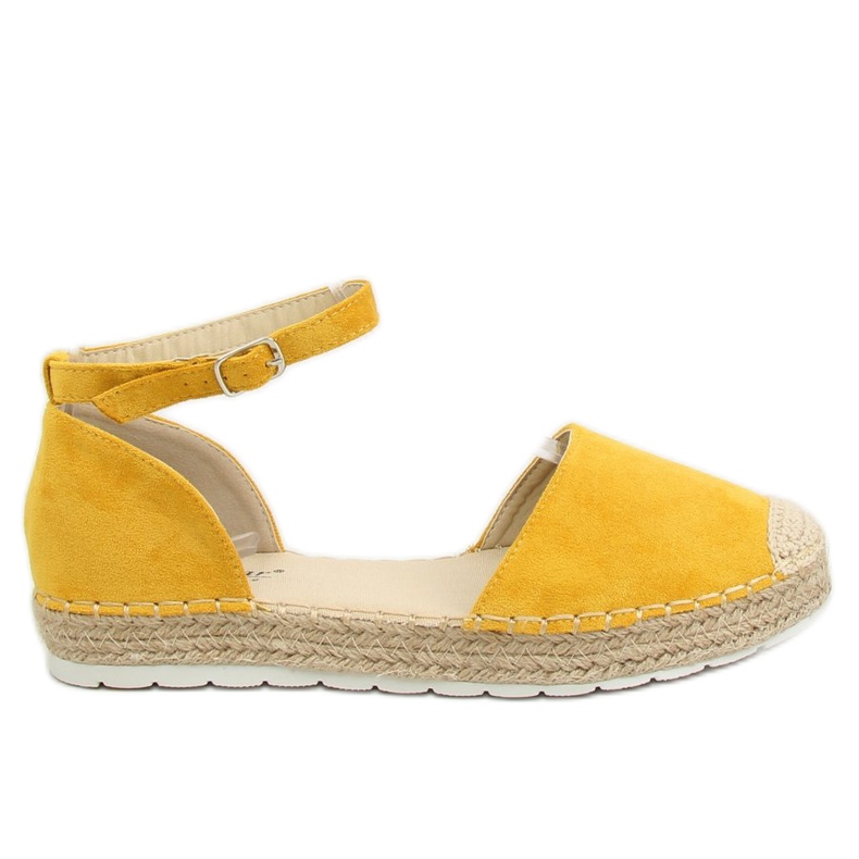 Espadryle damskie żółte JH85 Yellow