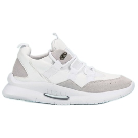 Lekkie Białe Trampki