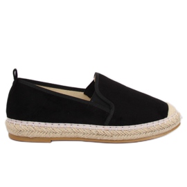 Espadryle damskie czarne 1768-11 Black