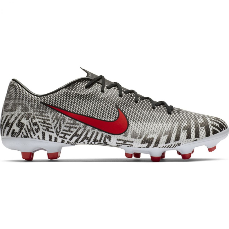 Buty piłkarskie Nike Mercurial Vapor 12 Academy Neymar FG/MG M AO3131-170 białe białe