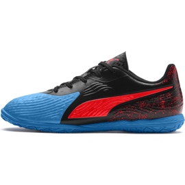 Buty halowe Puma One 19.4 It Jr 105504 01 czarne czarne
