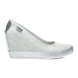 Vices Lekkie Sportowe Czółenka szare