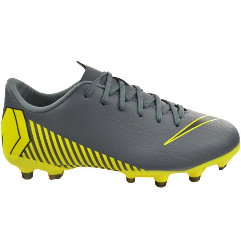 Buty piłkarskie Nike Mercurial Vapor 12 Academy Mg Jr AH7347-070 wielokolorowe szare