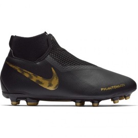 Buty piłkarskie Nike Phantom Vsn Academy Df FG/MG Jr AO3287-077 czarne czarne