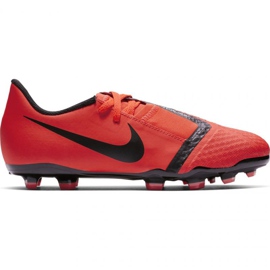 Buty piłkarskie Nike Phantom Venom Academy Fg Jr AO0362-600 wielokolorowe pomarańcze i czerwienie