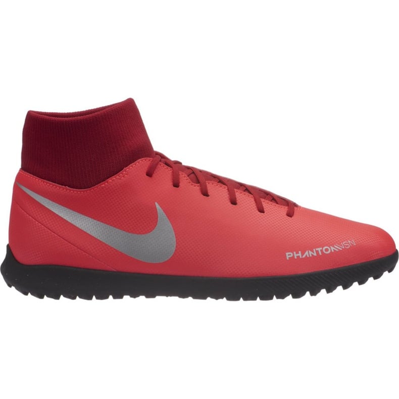 Buty piłkarskie Nike Phantom Vsn Club Df Tf M AO3273-600 czerwone wielokolorowe