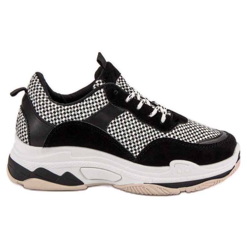 Kylie Sneakersy Na Platformie czarne