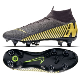 Buty piłkarskie Nike Mercurial Superfly 6 Elite SG-Pro Ac M AH7366-077 wielokolorowe czarne