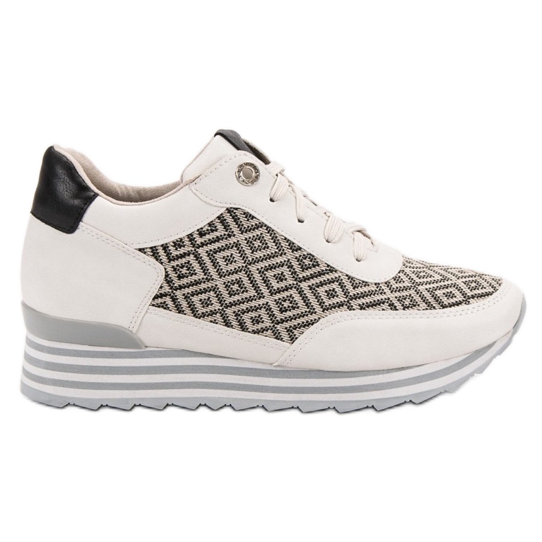 Aclys Sneakersy Ze Wzorem brązowe