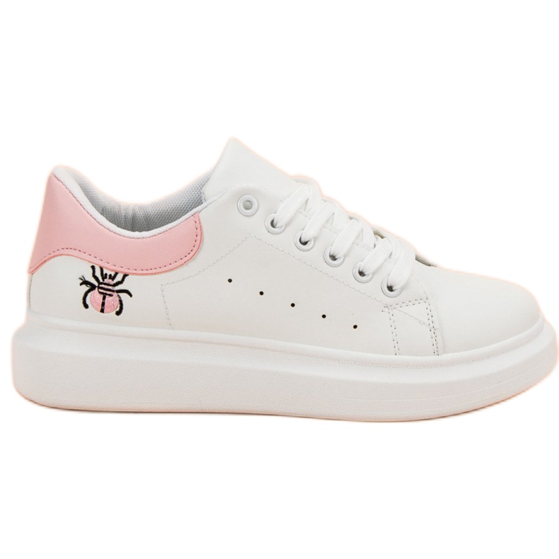 Kylie Modne Sportowe Buty białe