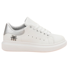 Kylie Modne Buty Sportowe białe