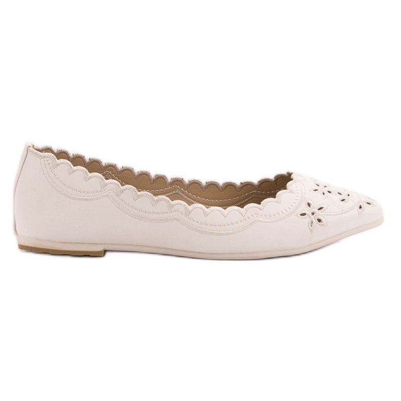 Baleriny W Szpic VICES brązowe