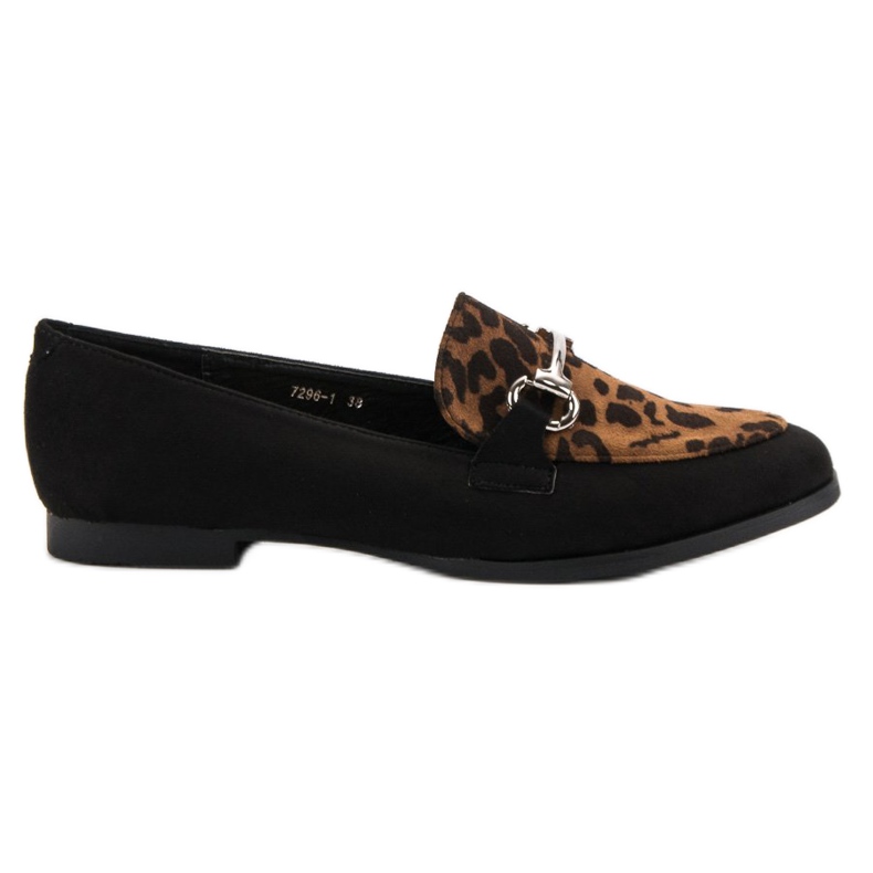 Mokasyny W Cętki VICES czarne