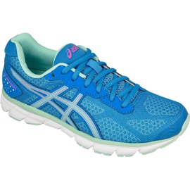 Buty biegowe Asics Gel-Impression 9 W T6F6N-4367 niebieskie zielone