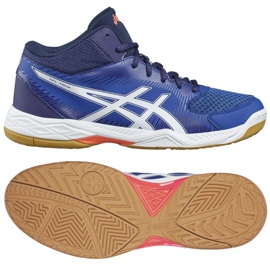 Buty siatkarskie asics Gel Task M B703Y 4901 wielokolorowe niebieskie