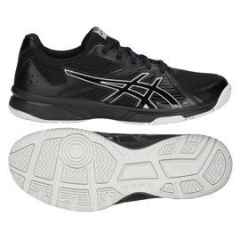 Buty do siatkówki Asics Upcourt 3 M 1071A019-001 wielokolorowe czarne