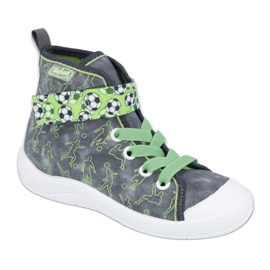 BEFADO S.A. Befado trampki dziecięce w piłkarzy 268X070 szare