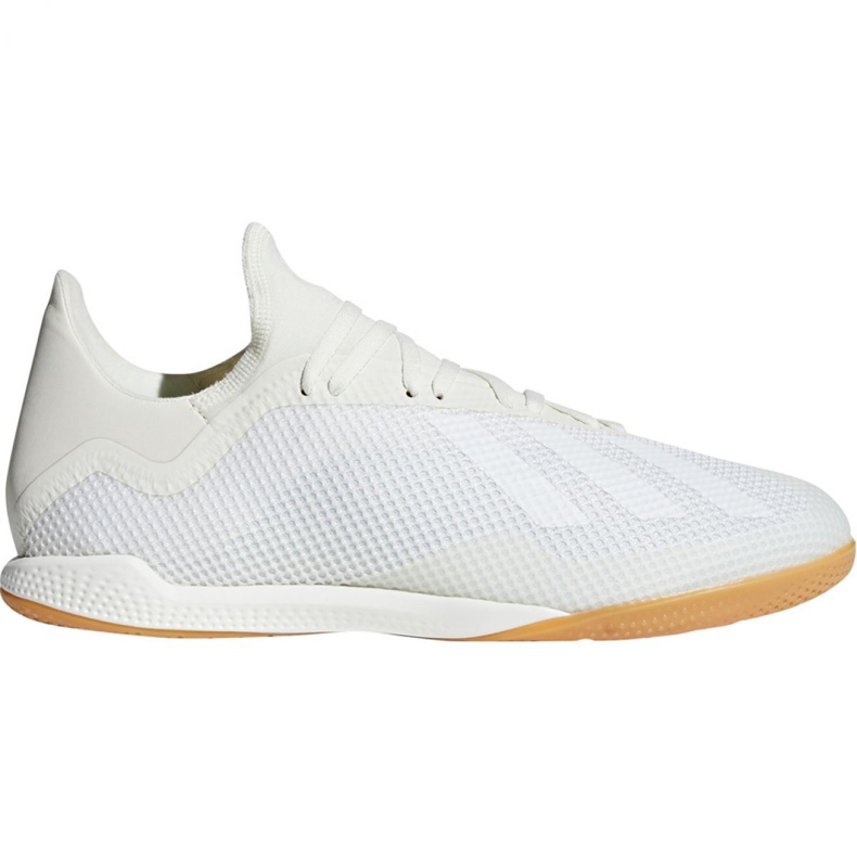 Buty halowe adidas X Tango 18.3 In M DB2439 białe beżowy