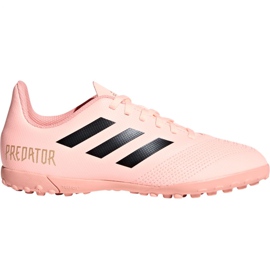 Buty piłkarskie adidas Predator Tango 18.4 Tf Jr DB2339 różowe różowe