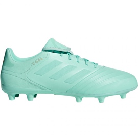 Buty piłkarskie adidas Copa 18.3 Fg M DB2462 niebieskie niebieskie