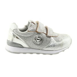 Srebrne buty sportowe American Club ES26 szare