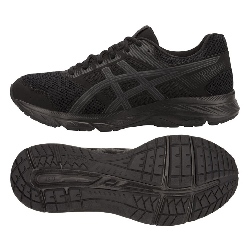 Buty biegowe Asics Gel Contend 5 M 1011A256-002 czarne