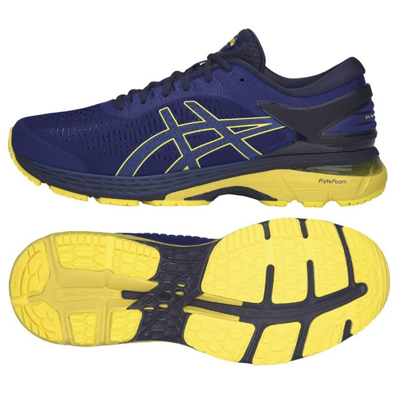 Buty biegowe Asics Gel Kayano 25 M 1011A019-401 niebieskie