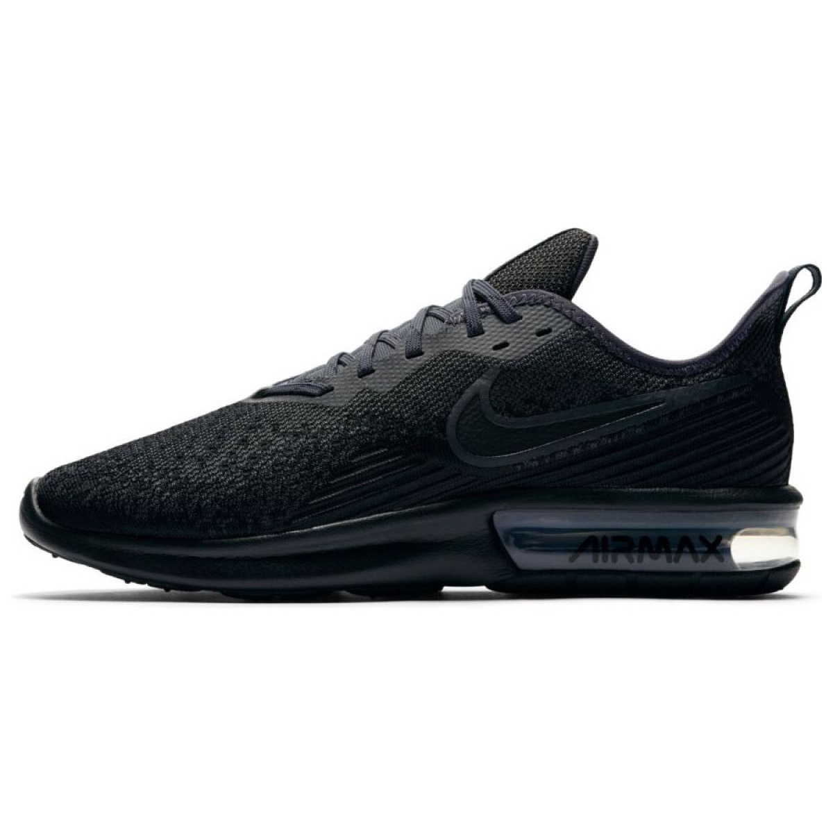 Buty Nike Air Max Sequent 4 M AO4485-002 czarne - ButyModne.pl
