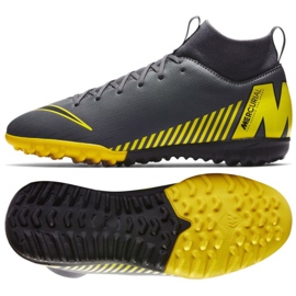 Buty piłkarskie Nike Mercurial SuperflyX 6 Academy Gs Tf Jr AH7344-070 wielokolorowe szare