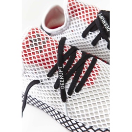 Adidas Deerupt Runner Footwear White Core Black Shock Red wielokolorowe