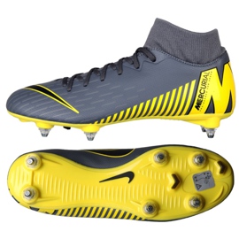 Buty piłkarskie Nike Mercurial Superfly 6 Academy Sg M AH7364-070 czarne szare