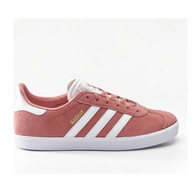Adidas Gazelle J 699 Tactile Rose Footwear White Footwear White fioletowe różowe